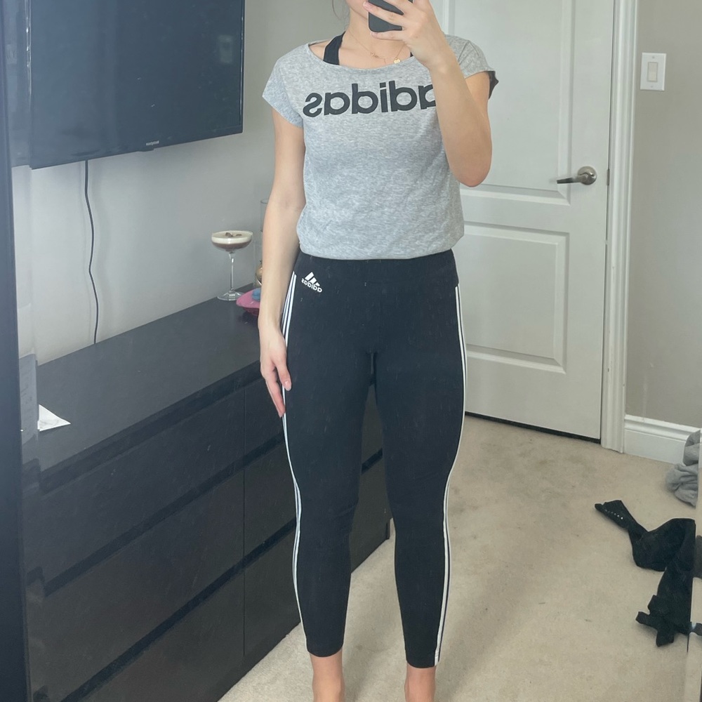 Full Adidas Outfit Size Small Top & Bottom